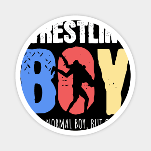 Wrestling Boy Magnet